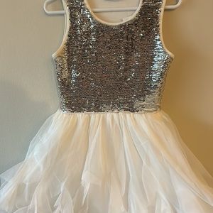Girls flip sequin dress size 14 (XL)